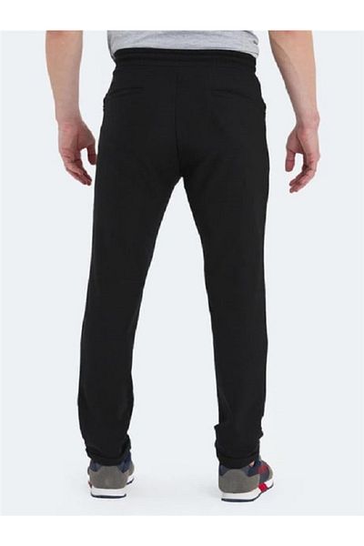 FUNSTYLE Μαύρο ανδρικό αθλητικό παντελόνι Casual Cut