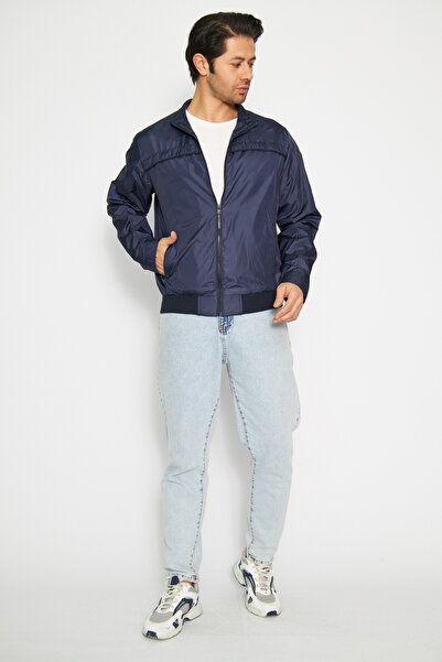 ONE MAGOA Erkek Lacivert Kuş Tüyü Kadar Hafif Yazlık Mont Ceket