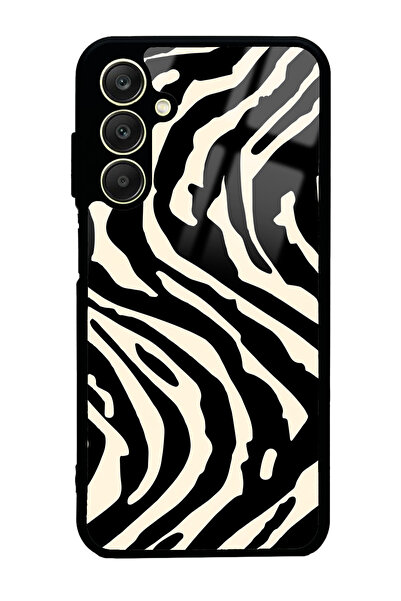 Spoyi Samsung A25 Zebra Tasarımlı Glossy Telefon Kılıfı