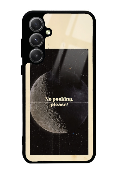 Spoyi Peeking Design Glossy Phone Case for Samsung A35