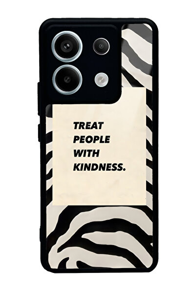 Spoyi Xiaomi Redmi Note 13 Pro 5G Zebra Motto Tasarımlı Glossy Telefon Kılıfı