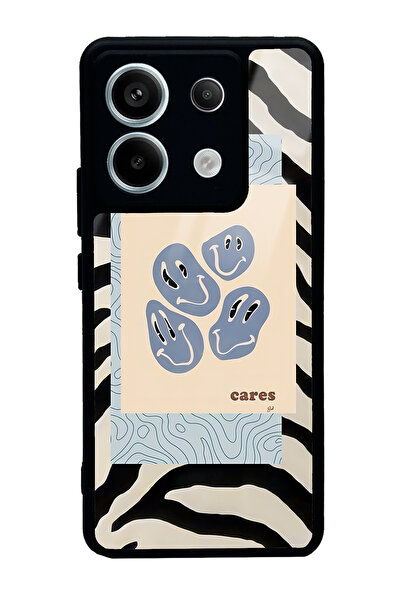 Spoyi Xiaomi Redmi Note 13 Pro 5G Zebra Emoji Tasarımlı Glossy Telefon Kılıfı