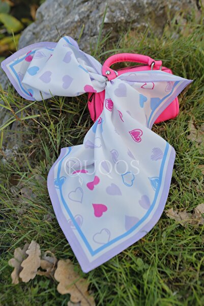 KUQOS Kalp Bandana Lila