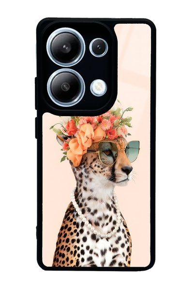 Spoyi Xiaomi Redmi Note 13 Pro 4g Influencer Glossy Phone Case with Leopard C...