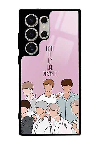 Spoyi Samsung S24 Ultra BTS K-Pop Tasarımlı Glossy Telefon Kılıfı