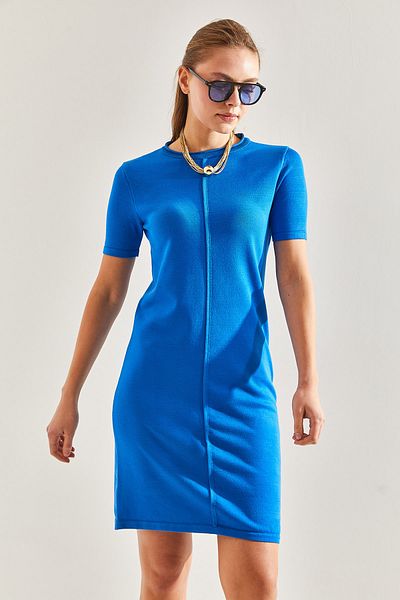 Bianco Lucci Çimalı Damen-Strickkleid - 20246062