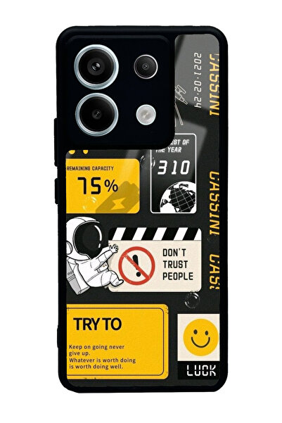 Spoyi Xiaomi Redmi Note 13 Pro 5G Try To Tasarımlı Glossy Telefon Kılıfı