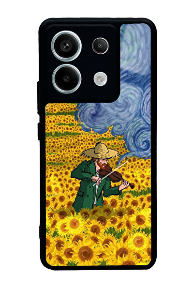 Spoyi Xiaomi Redmi Note 13 Pro 5G Kemancı Tasarımlı Glossy Telefon Kılıfı