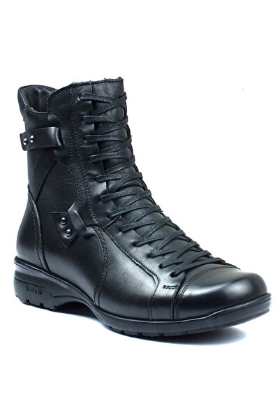 Forelli Cizme de damă din piele naturală fără șireturi cu fermoar