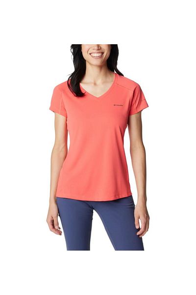 Columbia Women's Zero Rules™ Short Sleeve Women's V-Neck T-Shirt AL6914-608
