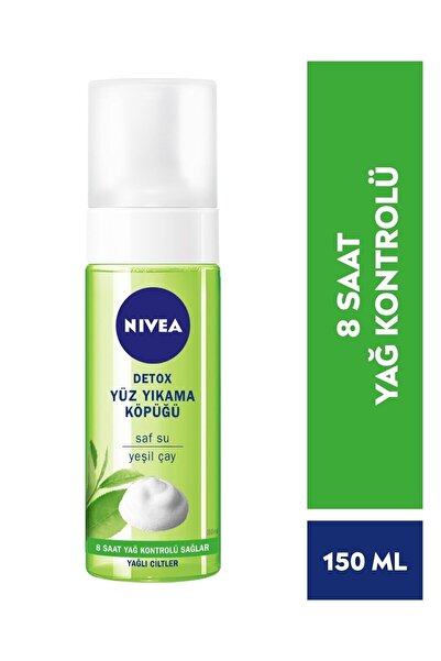 NIVEA DETOX PORE SKİN BRİGHTENİNG FACE WASH FOAM FOR OİLY SKİN OİLY SKİN 150ML GKHAİR646