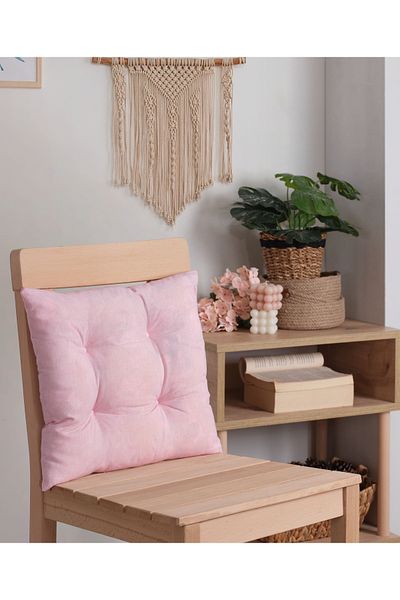 Misev Light Pink Chair Cushion