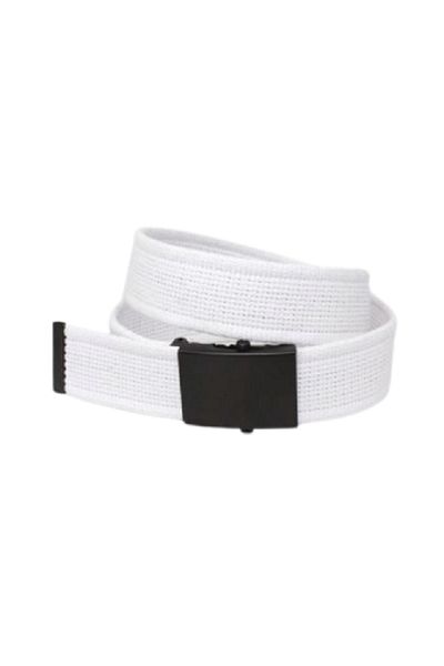 derikem Black Buckle Column Belt 4cm Unisex