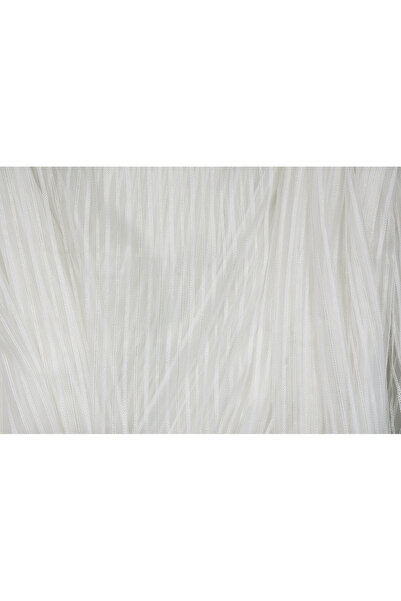 AKÇA TEKSTİL PASTA 150 MODEL GOLD SILVERY BROKEN WHITE COLOR READY STITCHED PLEATED TOWEL CURTAIN 300*260