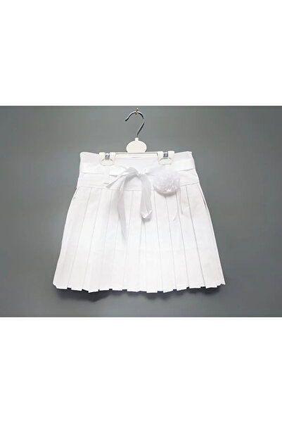 Nacar KIZ ÇOCUK PİLELİ ETEK 23 NİSAN