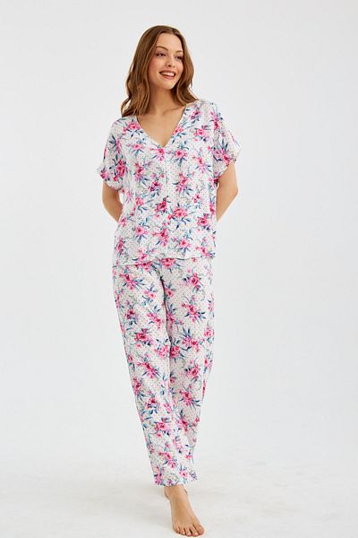 LILIAN Set de pijamale pentru femei Flowers