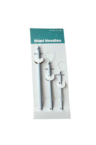 EleganTShoP Σετ βελόνας μαλλί 3 τεμαχίων - Μισινάλ YL281