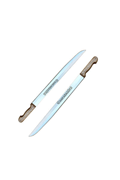 İkikardeş mutfak ve kesici aletler Ankara Döner Bıçağı 45 CM Kılıflı Döner Bıçak