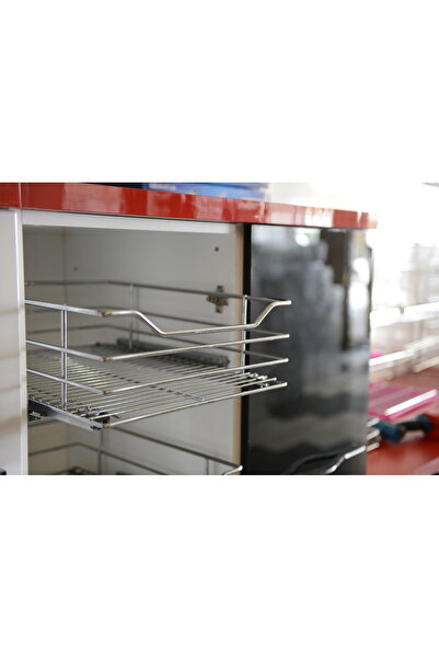 YILDIZ AKSESUAR TR Tandem Raylı Tek Açılım Frenli Lüks Dolap Içi Çekmece 40cm