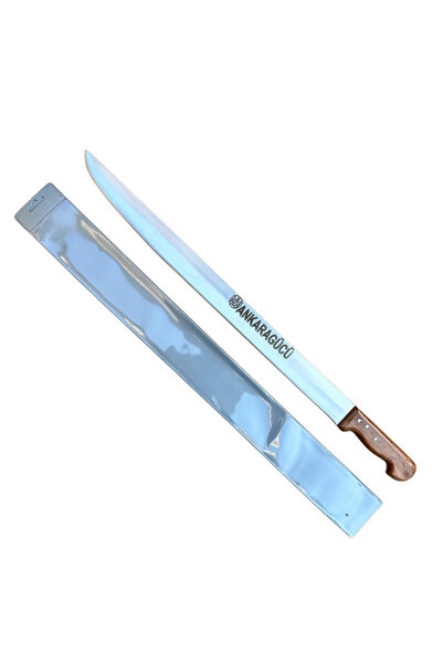 İkikardeş mutfak ve kesici aletler Döner Bıçağı 60 Cm Ankara Döner Bıçağı Kılıflı