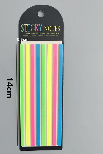 Mona Craftist Long Strip Semi-Transparent Adhesive Post It,Index,Sticker