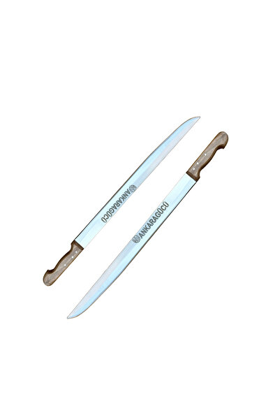 İkikardeş mutfak ve kesici aletler Döner Bıçağı 60 Cm Ankara Döner Bıçağı Kıl...