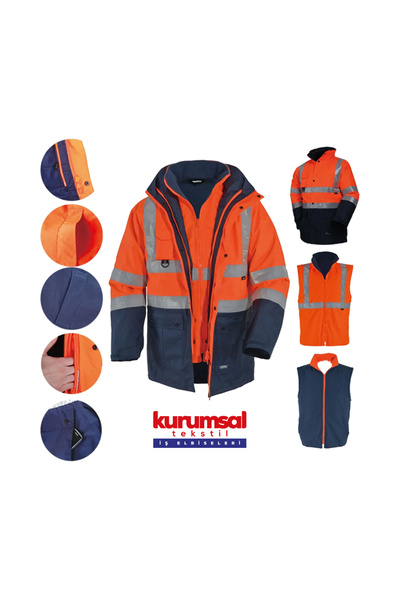 ultima bala معطف 5+1 متعدد الأغراض من قماش أكسفورد المستورد المقاوم للماء