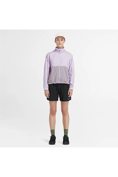 Timberland Jachetă de vânt violet pentru femei cu protecție UV