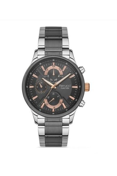 Ferrucci FRC.FT.1.261 Ferrucci Steel Cord Inner Gauges Active Function New Season Men's Wristwatch