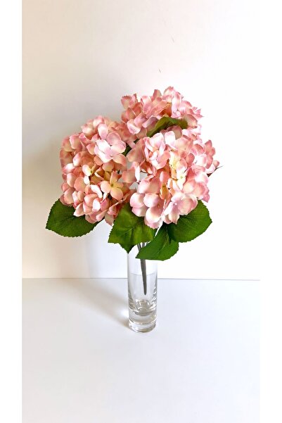 MK باقة كوبية صناعية باللون الوردي