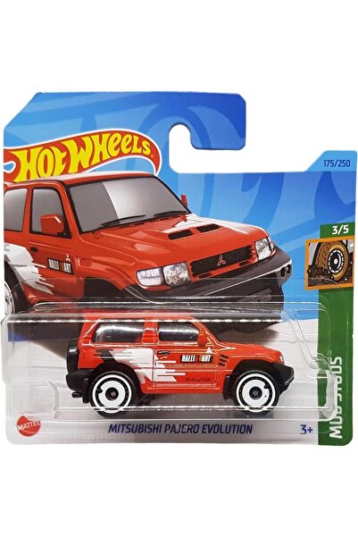 HOT WHEELS Mitsubishi Pajero Evolution Mud Studs 3/5 175/250 Model Araba
