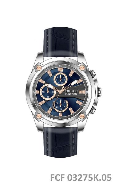 Ferrucci Frc.ft.1.280 Ferrucci Steel Cord Inner Gauges Active Function New Season Men's Wristwatch