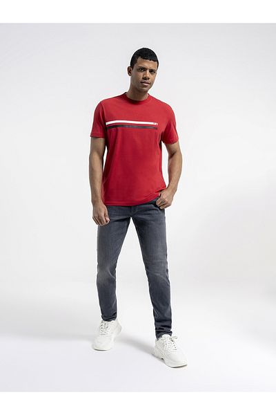 Loft Loft Lf 2035333   Men's T-Shirt - Red