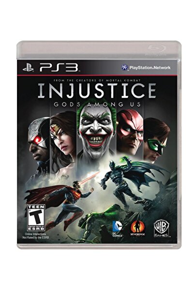 Wb Games Injustice Gods Among Us Ps3 Oyun