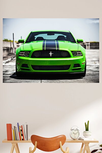 LİPYOS Ρετρό αφίσα από ξύλο MDF 3 mm με θέμα το αυτοκίνητο