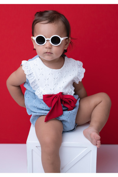 SOLEDA 0-12 Months Baby Sunglasses - Milk