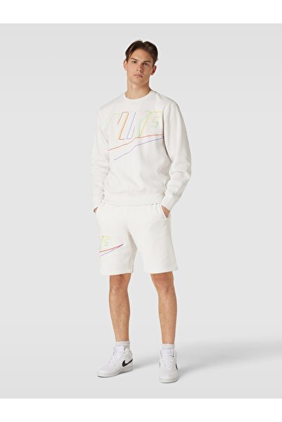 Nike Club+ Crew Krem Erkek Sweatshirt