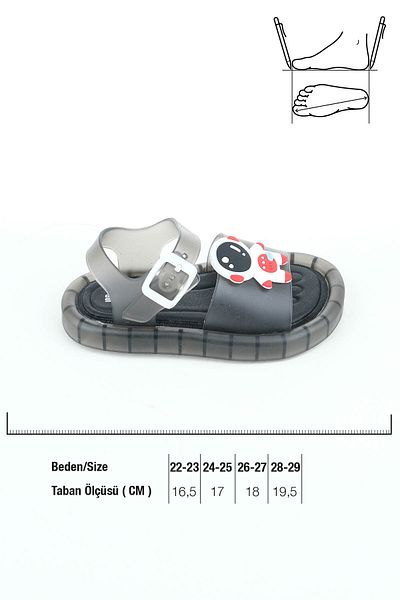 GEZER Soft Luminous Sole Boys' Sandals Suitable for Summer Wet Ground