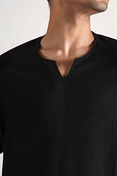 modasende Μπλουζάκι με κολάρο Fakir Oversize