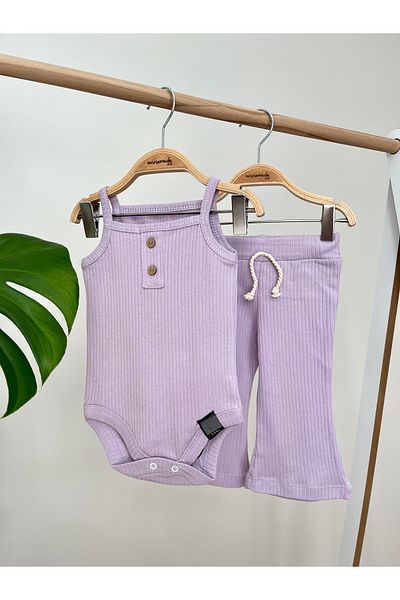 BABY COOL Strappy Spanish Leg Set - Lilac