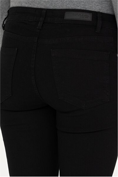 U.S. Polo Assn. KADIN SİYAH JEAN PANTOLON