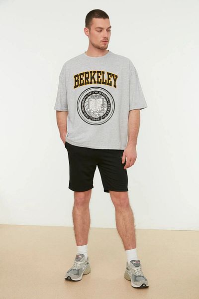 LAND MODA LUNAVISTA Berkeley Printed Unisex T-Shirt - ΑΝΤΙΓΡΑΦΗ