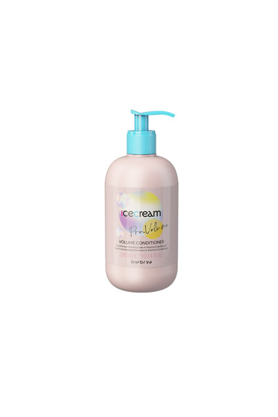 Inebrya Ice Cream Pro-Volume Μαλακτική Κρέμα Μαλλιών για Όγκο 300 ml