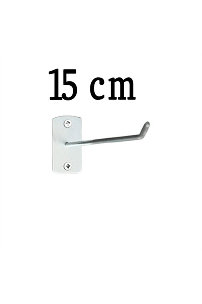 GRİDEKOR 60 komada kuka za montažu na zid i slatwall, 15 cm, kuka za montažu,...