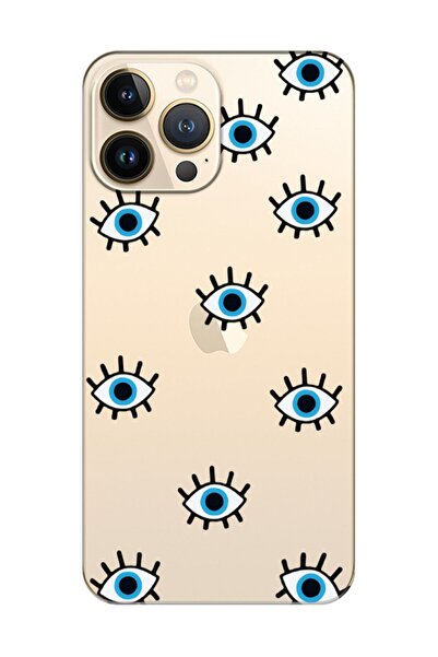 iPhone 13 Pro Max Evil Eye Transparent Phone Case
