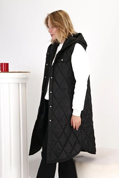 Modahiro Καπιτονέ Γυναικείο Πουφερ Γιλέκο - MDH1008