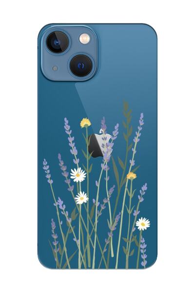 frondcase حافظة هاتف آيفون 13 ميني لافندر شفافة