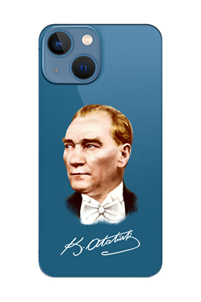 frondcase حافظة هاتف آيفون 13 ميني شفافة بتوقيع أتاتورك