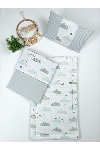 Little Baby Muslin Blanket Bottom Opening Set