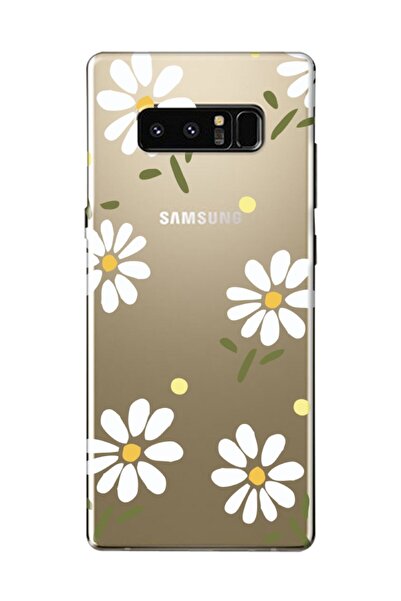 frondcase حافظة هاتف سامسونج نوت 8 ديزي شفافة